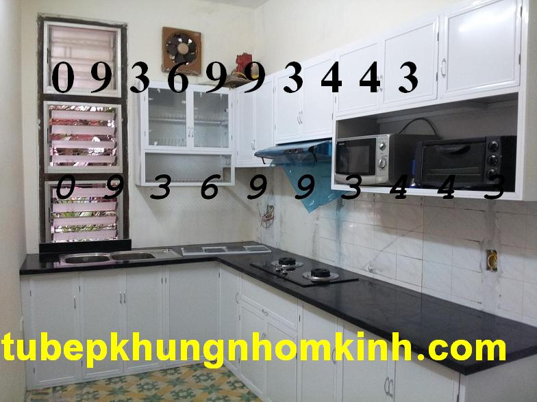 tủ bếp nhôm kính tủ bếp nhôm kính