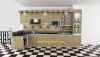 thiết kế tủ bếp nhôm cánh Laminate đẹp - anh 1 thiết kế tủ bếp nhôm cánh Laminate đẹp - anh 1