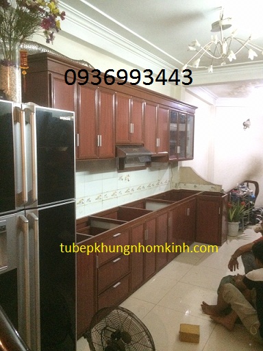 tủ bếp nhôm tủ bếp nhôm