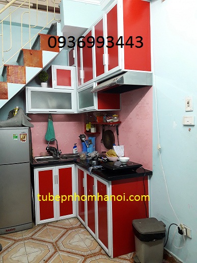 tủ bếp nhôm kính tủ bếp nhôm kính