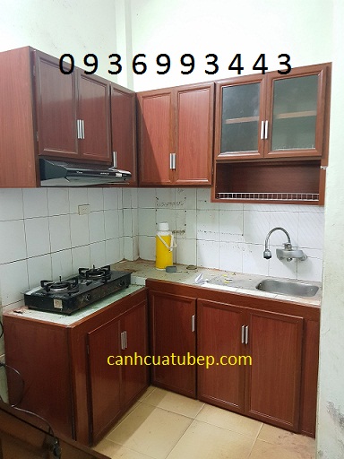 tủ bếp nhôm kính tủ bếp nhôm kính