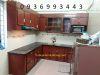 thiết kế tủ bếp nhôm vân gỗ chữ L - anh 1 thiết kế tủ bếp nhôm vân gỗ chữ L - anh 1