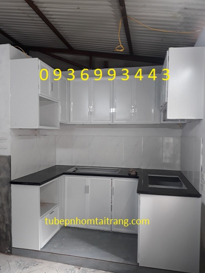 thiết kê tủ bếp nhôm sơn tĩnh điện thiết kê tủ bếp nhôm sơn tĩnh điện