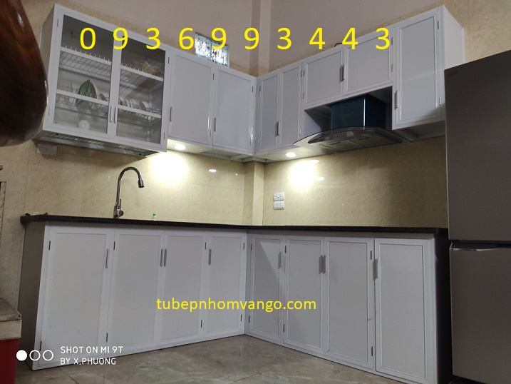 mẫu tủ bếp nhôm mẫu tủ bếp nhôm