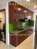thiết kế tủ bếp nhôm vân gỗ chữ I - anh 1 thiết kế tủ bếp nhôm vân gỗ chữ I - anh 1