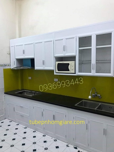 tủ bếp nhôm sơn tĩnh điện tủ bếp nhôm sơn tĩnh điện