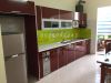 tủ bếp nhôm cánh kính mầu Xingfa màu trắng VN - anh 1 tủ bếp nhôm cánh kính mầu Xingfa màu trắng VN - anh 1