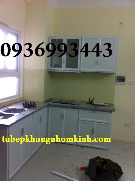 tủ bếp nhôm sơn tĩnh điện tủ bếp nhôm sơn tĩnh điện