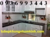 tủ bếp nhôm kính nhôm sơn tĩnh điện - anh 1 tủ bếp nhôm kính nhôm sơn tĩnh điện - anh 1