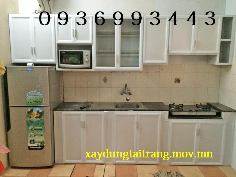 tủ bếp nhôm sơn tĩnh điện tủ bếp nhôm sơn tĩnh điện