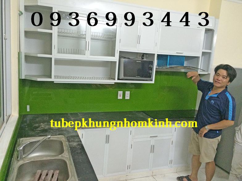 tủ bếp nhôm sơn tĩnh điện tủ bếp nhôm sơn tĩnh điện
