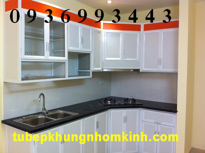 tủ bếp nhôm kính tủ bếp nhôm kính