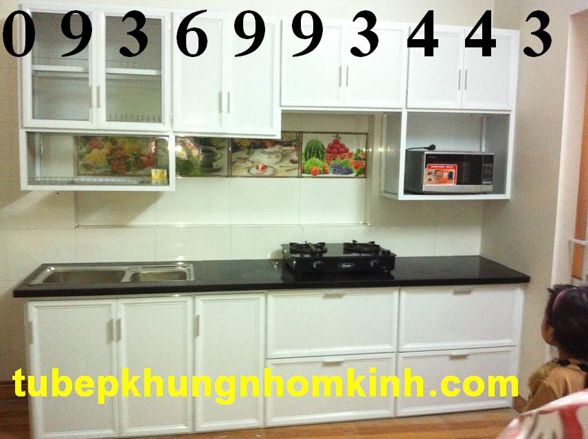 tủ bếp nhôm sơn tĩnh điện tủ bếp nhôm sơn tĩnh điện