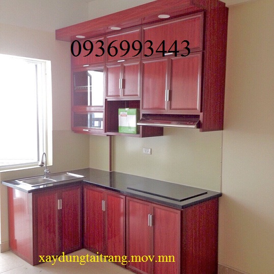 tủ bếp nhôm kính tủ bếp nhôm kính