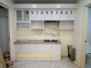 tu bep nhom son tinh dien