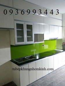 tủ bếp Laminate chữ I đẹp