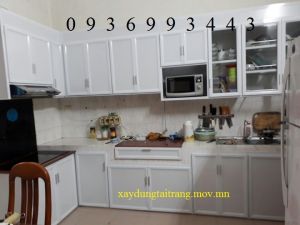 Tu bep nhom son tinh dien