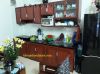 mẫu thiết kế tủ bếp nhôm giả vân gỗ - anh 1