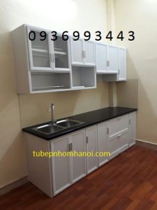 tu bep nhom son tinh dien
