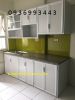 mẫu tủ bếp nhôm kính - anh 1