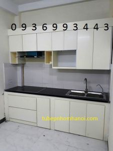 tủ bếp gỗ nhựa