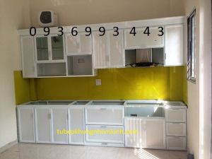 tu bep nhom son tinh dien chu I