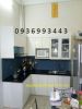 tủ bếp nhôm cánh gỗ nhựa PVC - anh 1