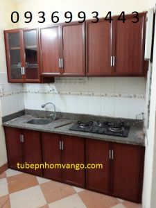 thiet ke tu bep nhom van go