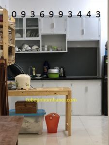 tủ bếp nhôm