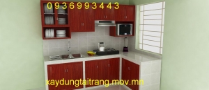 thi cong tu bep nhom van go