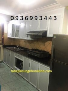 mau tu bep nhom son tinh dien