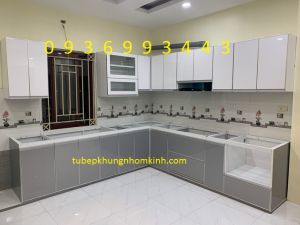 Tủ bếp nhôm hệ