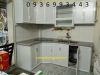 mẫu thiết kế tủ bếp nhôm sơn tĩnh điện - anh 1
