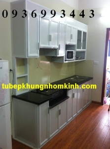 tu bep nhom son tinh dien
