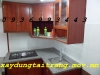 Kinh nghiệm thi công , thiết kế tủ bếp nhôm kính cho phòng bếp nhỏ - anh 1