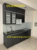 thi công tủ bếp nhôm cánh Laminate - anh 1