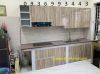 thiết kế tủ bếp nhôm cánh Laminate dán nẹp cạnh - anh 1