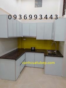 mau thi cong tu bep nhom canh he Zang Lee