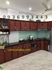 thi công tủ bếp nhôm vân gỗ - anh 1