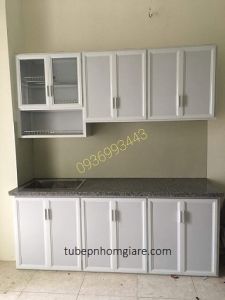 mau tu bep nhom son tinh dien