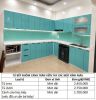 BÁO GIÁ TỦ BẾP NHÔM KÍNH ( xưởng gia công trực tiếp-không qua trung gian) - anh 1