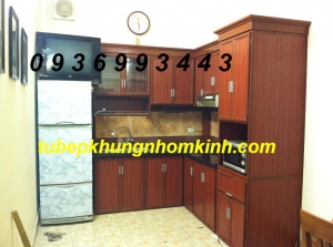 tu bep nhom kinh van go