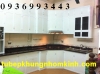 Tủ bếp nhôm sơn tĩnh điện - anh 1