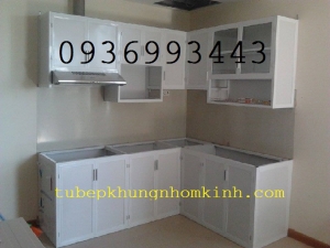 tu bep nhom son tinh dien