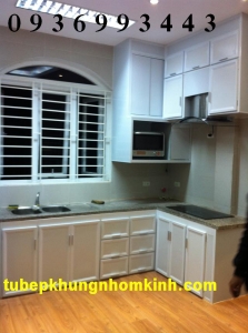tu bep nhom son tinh dien