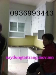 tu bep nhom son tinh dien