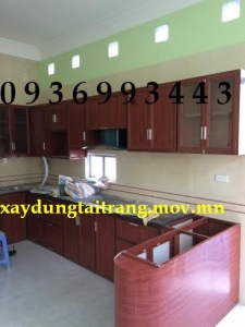 tủ nhôm vân gỗ
