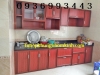 thiết kế tủ bếp nhôm vân gỗ - anh 1