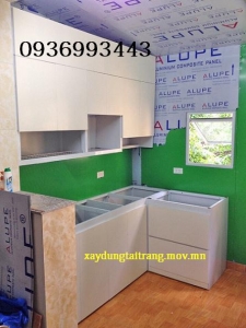 tu bep nhom son tinh dien canh go nhua Picomat