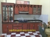 tủ bếp nhôm vân gỗ - anh 1